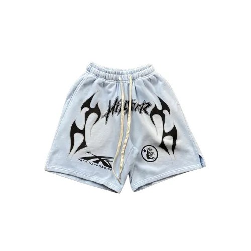 Genuine Hellstar Flame Grey Shorts