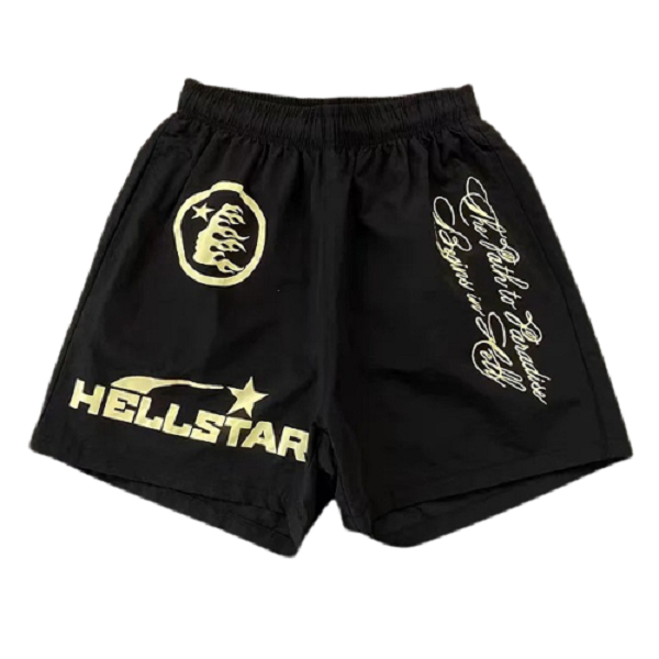 Hellstar Black Shorts