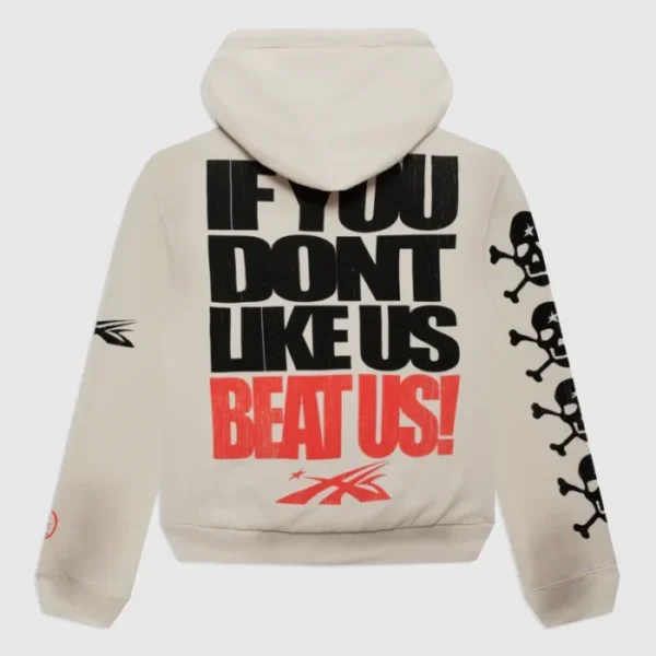 Hellstar If You Dont Like Us Beat Us Hoodie