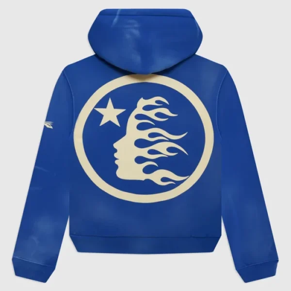 Hellstar No Guts No Glory! Hoodie Blue