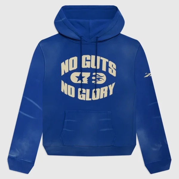 Hellstar No Guts No Glory! Hoodie Blue