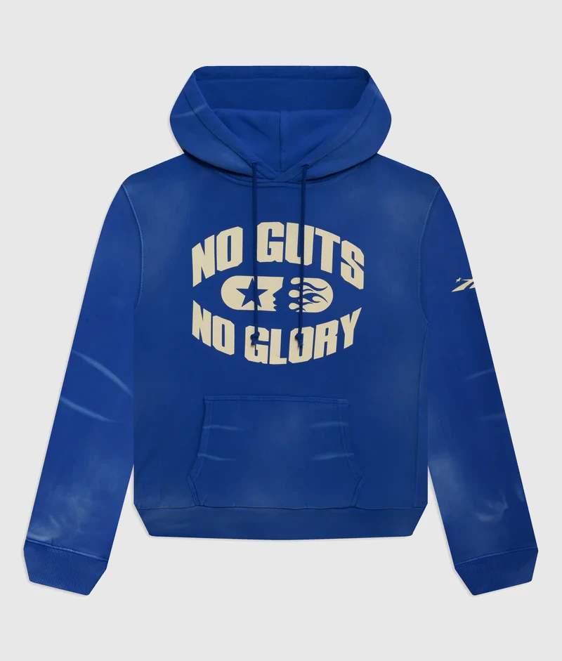 Hellstar No Guts No Glory! Hoodie Blue