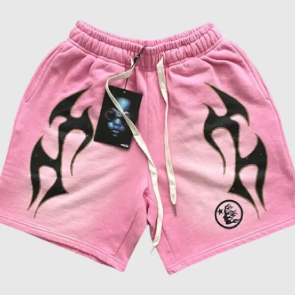 Hellstar Studios Records Pink Shorts