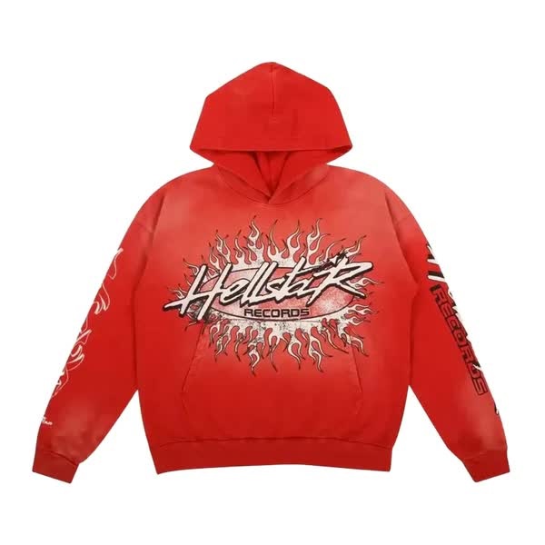 Hellstar Red Records Hoodie